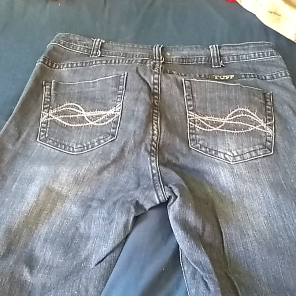 Cowgirl Tuff Dark Blue Boot Cut Jeans